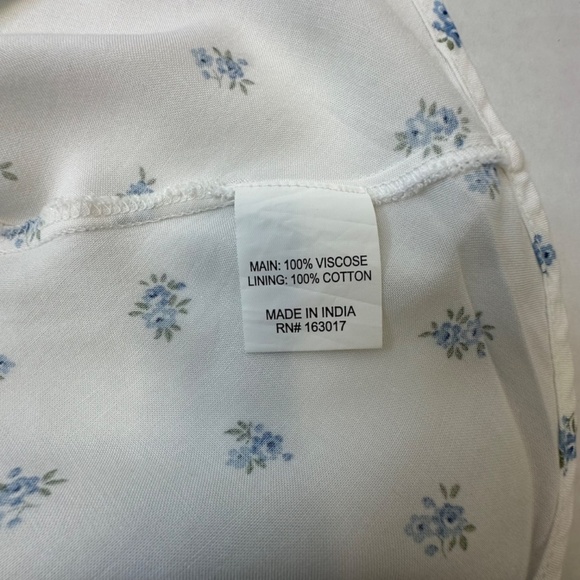 Princess Polly Floral Tie-Strap Babydoll Cami size 2 - Picture 5 of 8